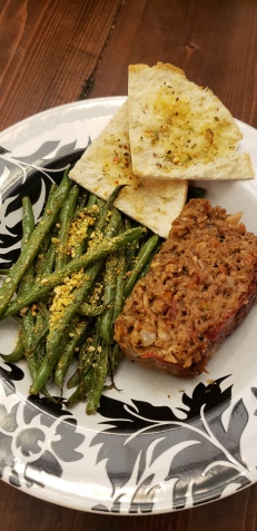 Beyond Meat's ground meat made into a meatloaf